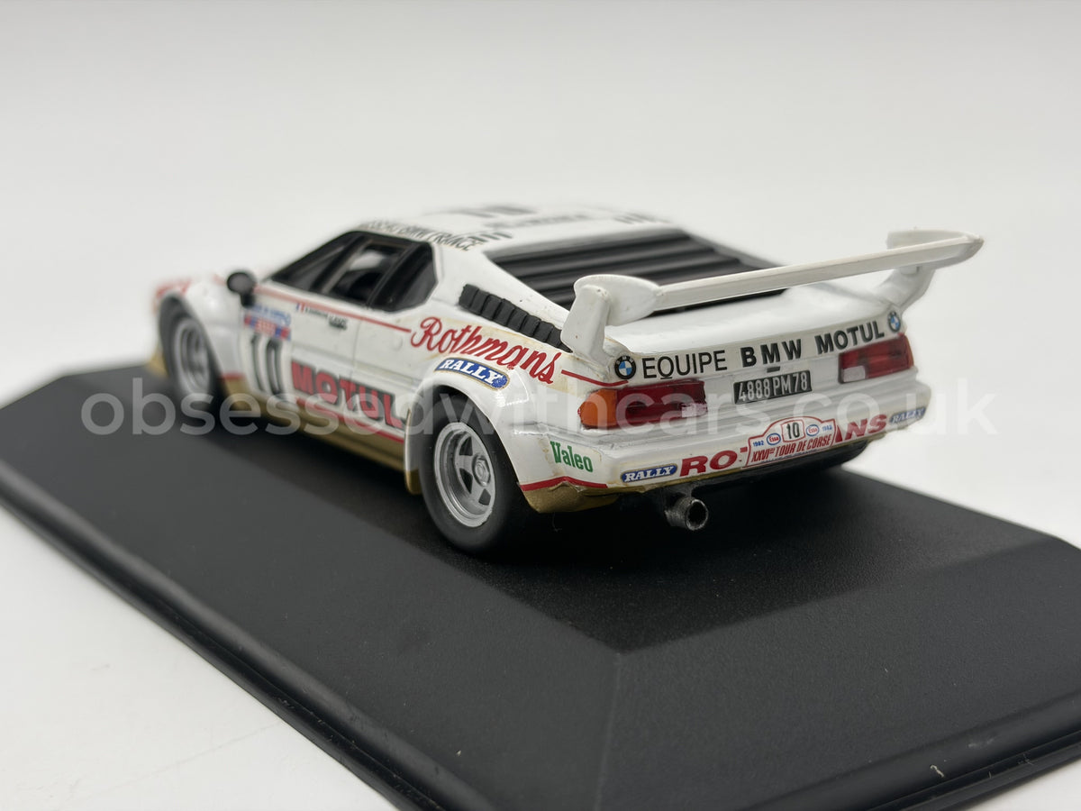 1/43 1982 BMW M1 - Tour de Corse - Darniche / Mahe - Quartzo | Model Rally Car