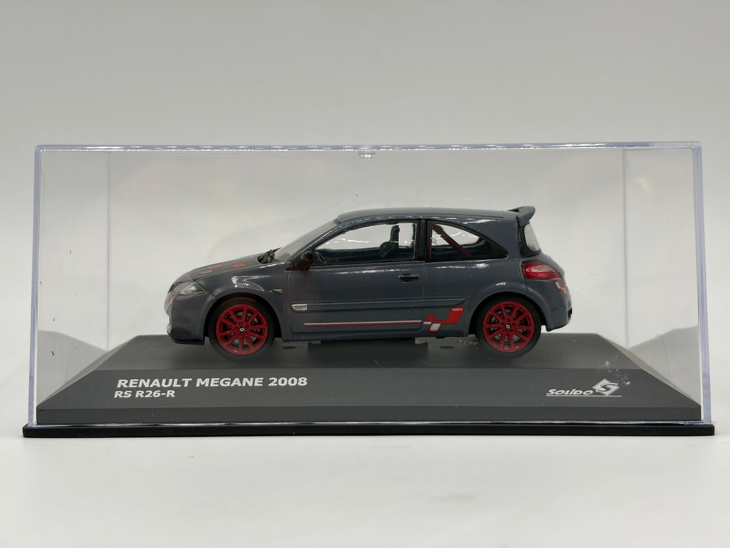 1/43 2008 Renault Megane RS R26-R - Grey - Solido | Model Car