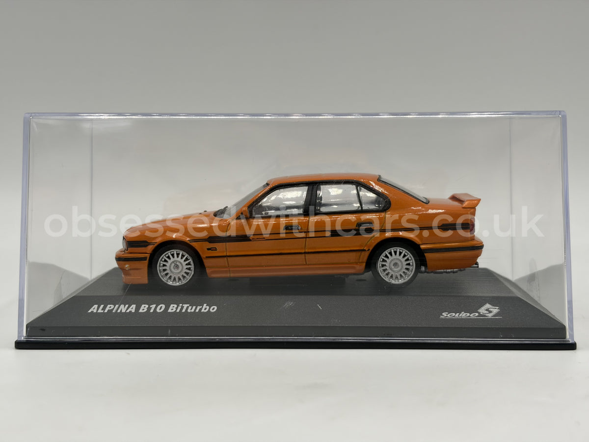 1/43 1994 Alpina B10 (E34) BiTurbo - Orange - Solido | Model Car