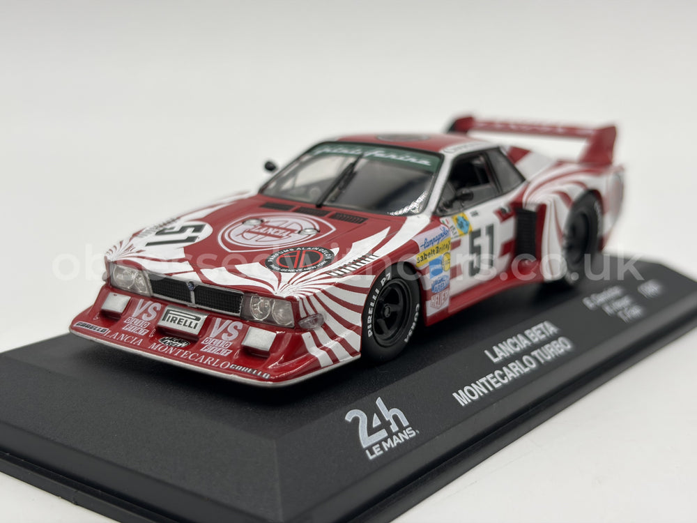1/43 1980 Lancia Beta Montecarlo Turbo - Heyer / Fabi / Darniche | Model Le Mans Car