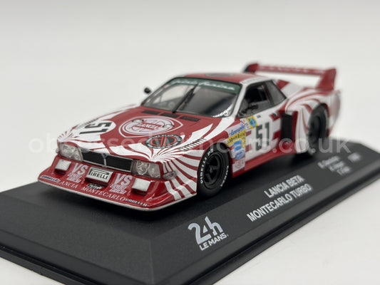 1/43 1980 Lancia Beta Montecarlo Turbo - Heyer / Fabi / Darniche | Model Le Mans Car