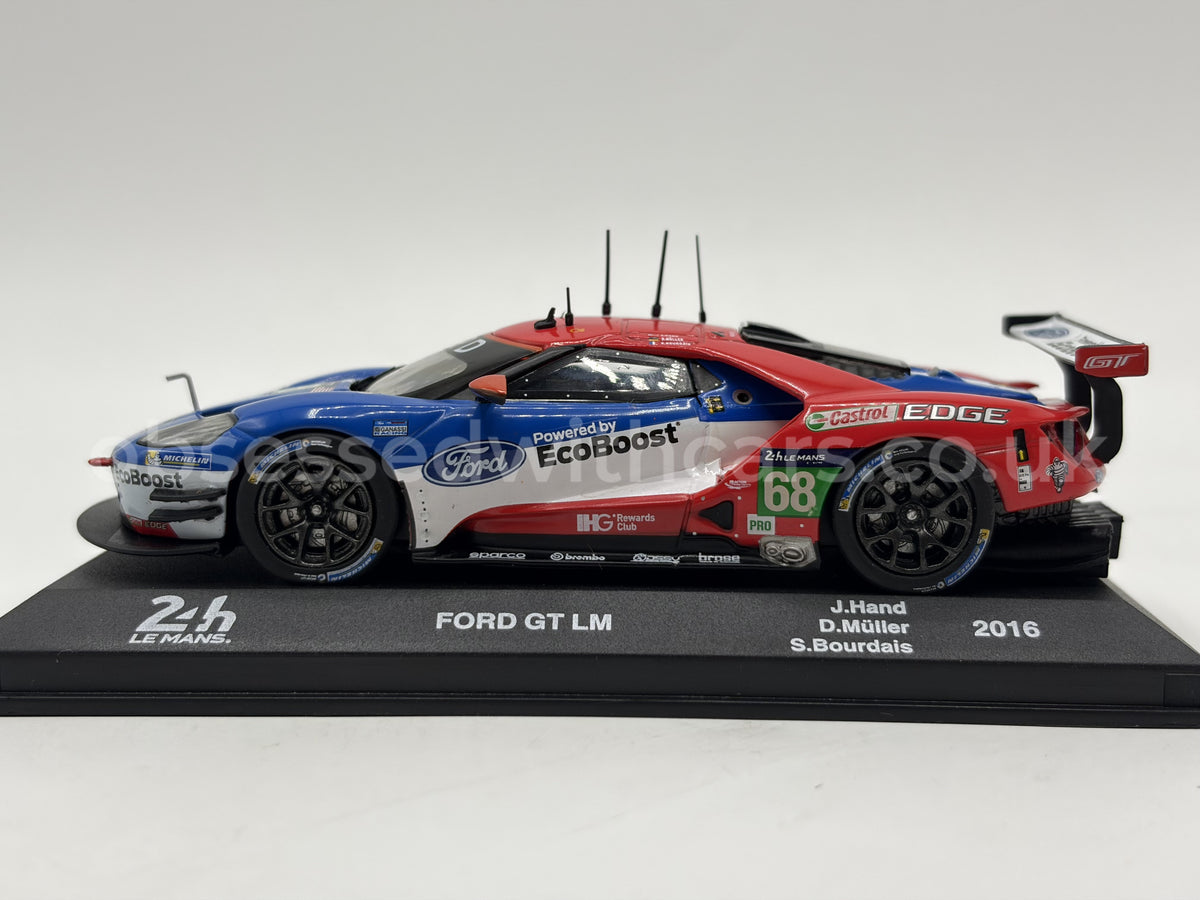 1/43 2016 Ford GT LM - Hand / Muller / Bourdais | Model Le Mans Car