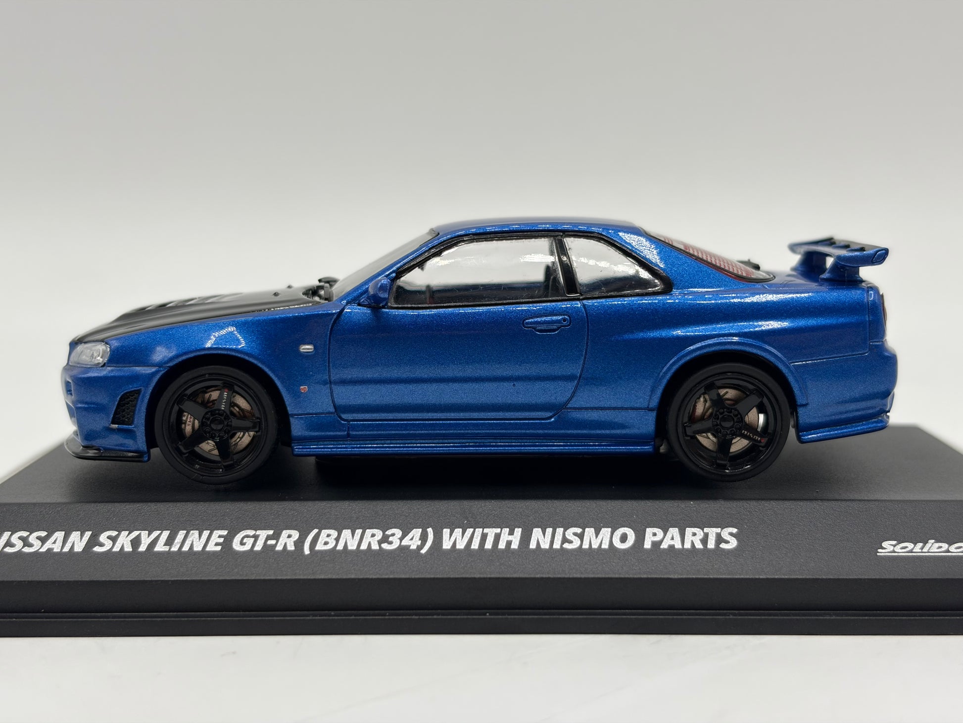 1/43 1998 Nissan Skyline GT-R (R34) ZTune - Bayside Blue - Solido | Model Car