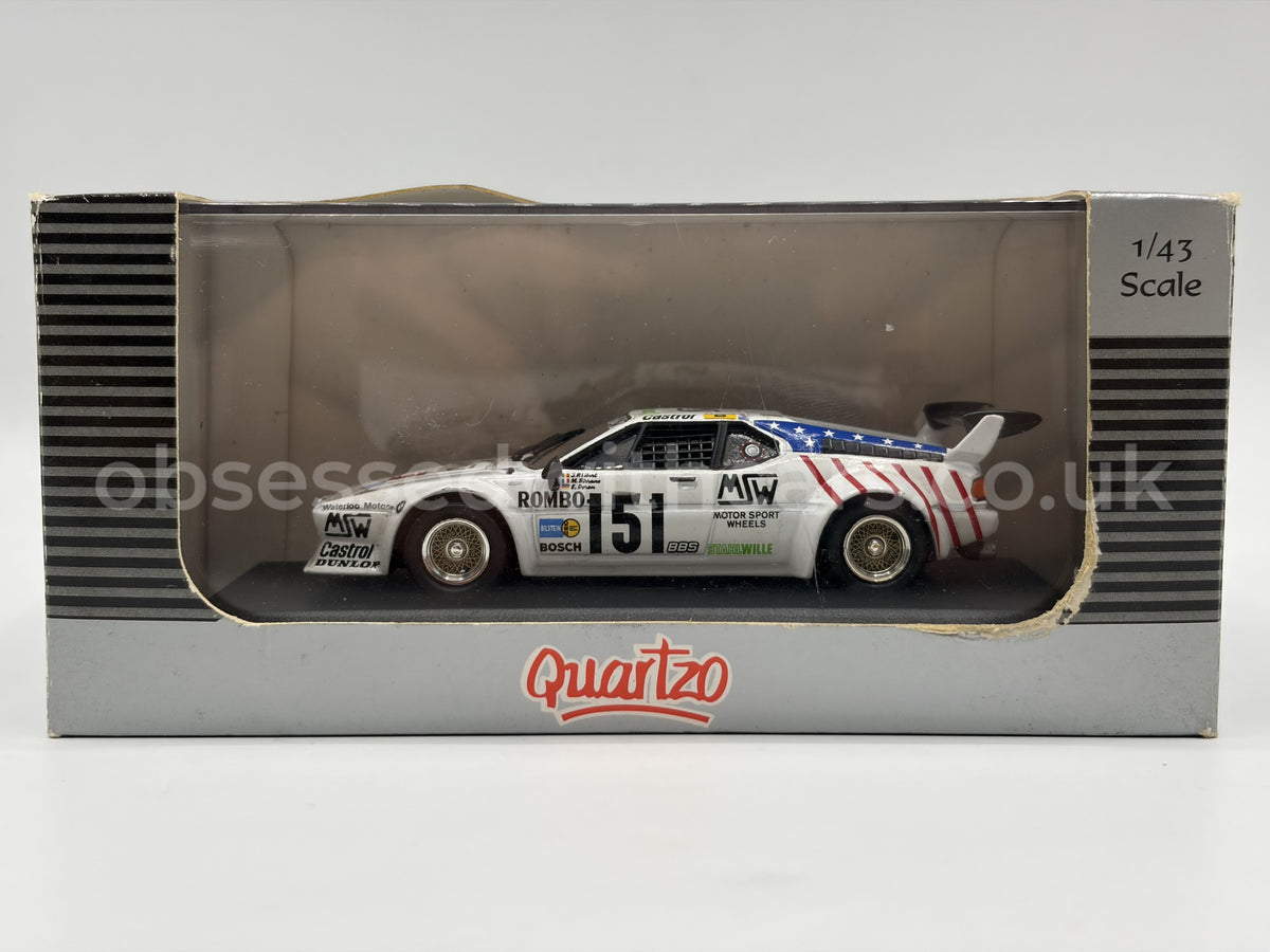 1/43 1985 BMW M1 - Doren / Birrane / Libert - Quartzo | Model Le Mans Car