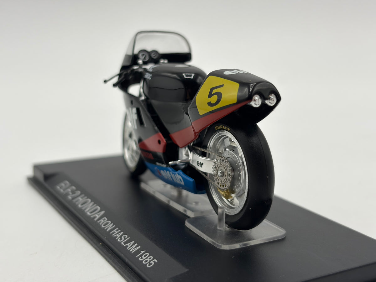 1/24 1985 Elf-2 Honda - Ron Haslam | Champion Racing Bikes