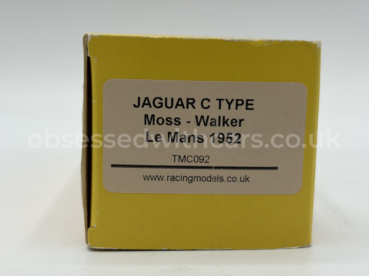 1/43 1952 Jaguar C-Type - Moss / Walker | Model Le Mans Car
