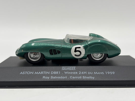 1/43 1959 Aston Martin DBR1 - Salvadori / Shelby - Quartzo | Model Le Mans Car