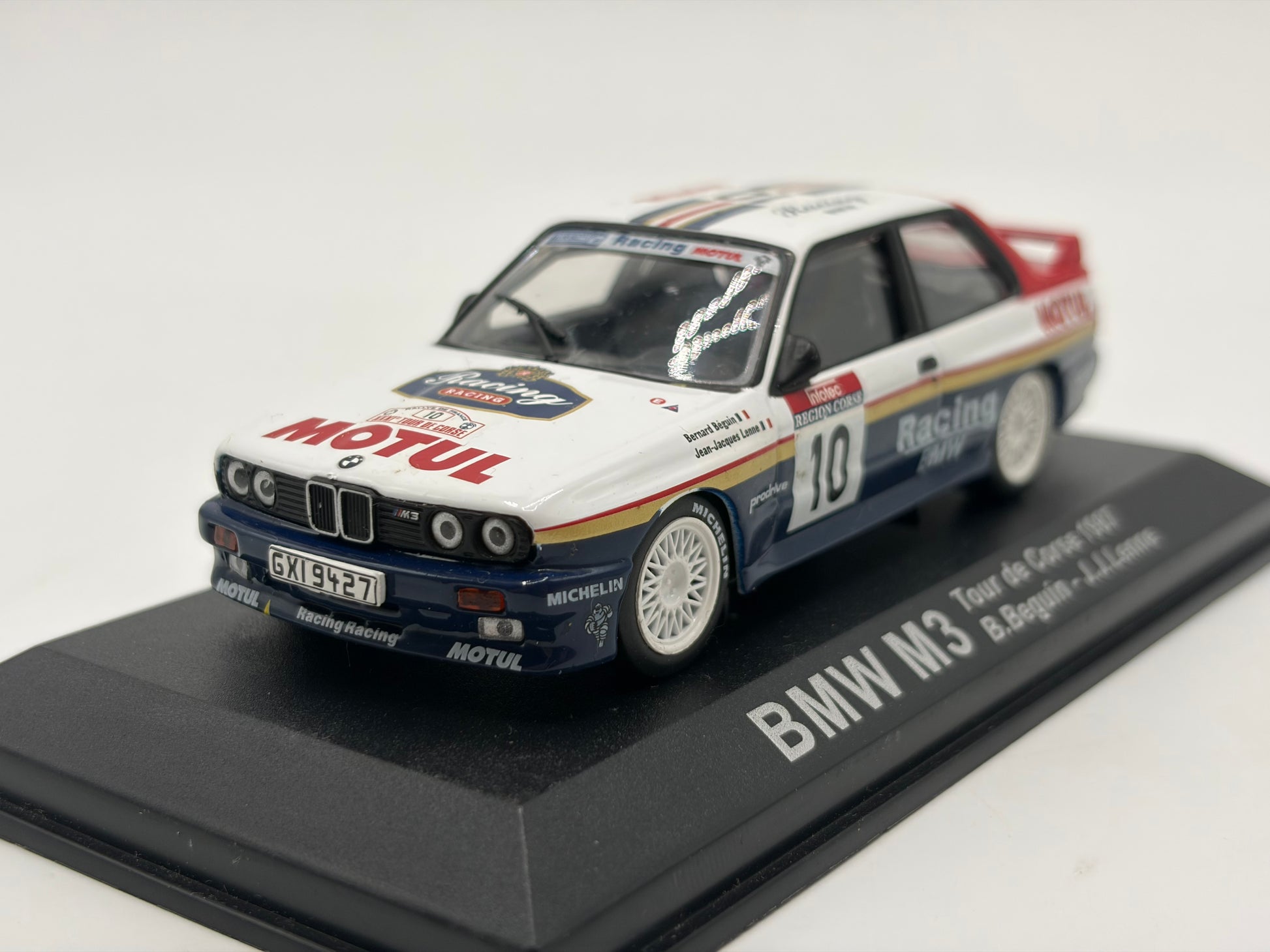 1/43 1987 BMW M3 - Tour de Course - Beguin / Lenne | Model Rally Car