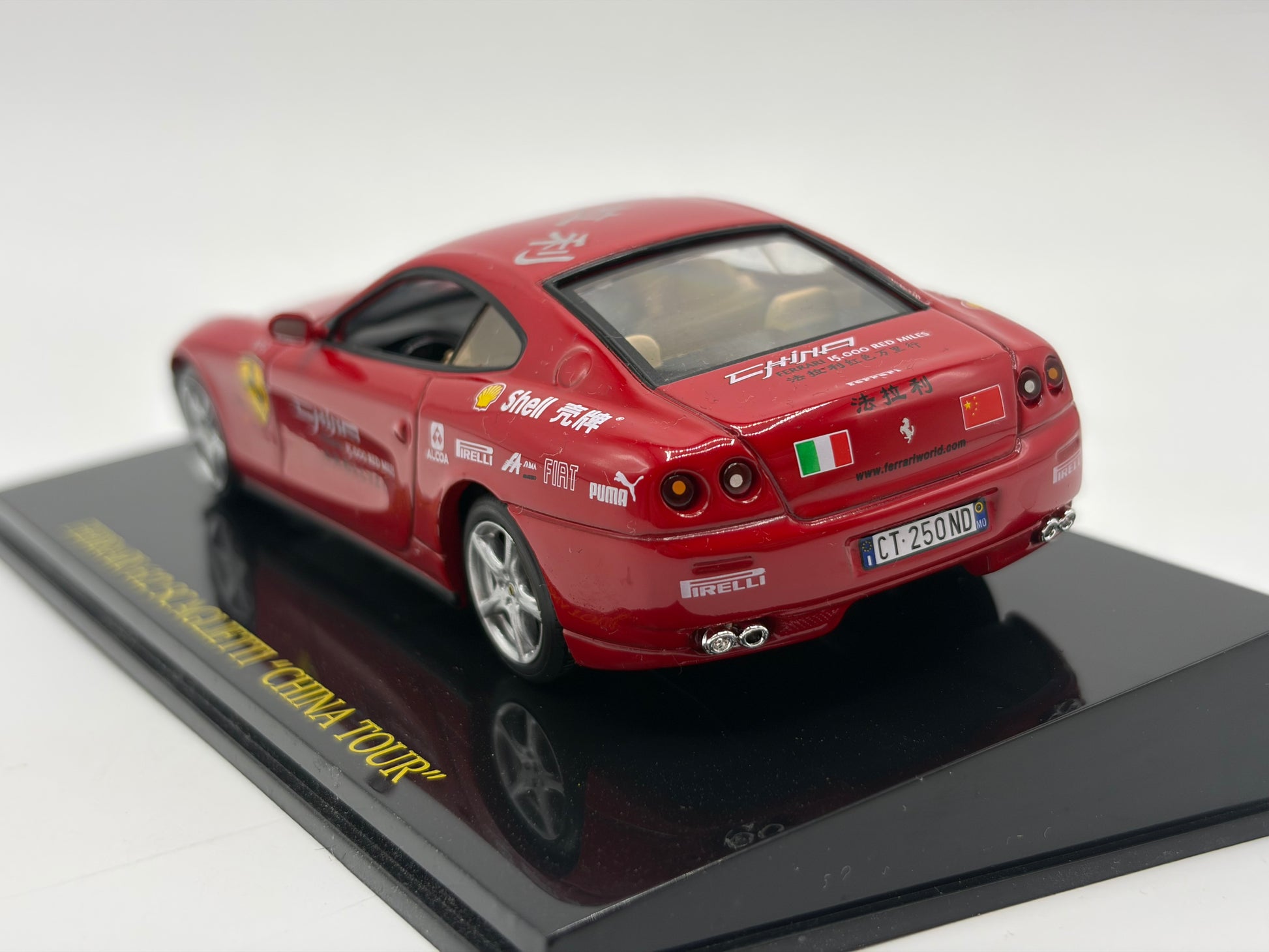 1/43 2005 Ferrari 612 Scaglietti - China Tour - IXO | Model Car
