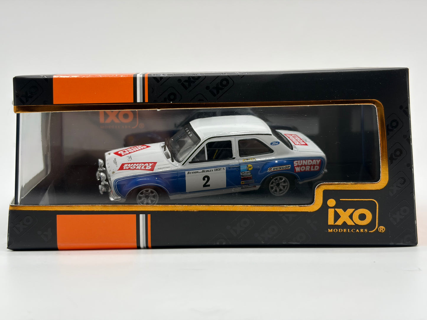 1/43 1975 Ford Escort MK1 RS1600 - Circuit of Ireland - Coleman / Phelan | Model Rally Car