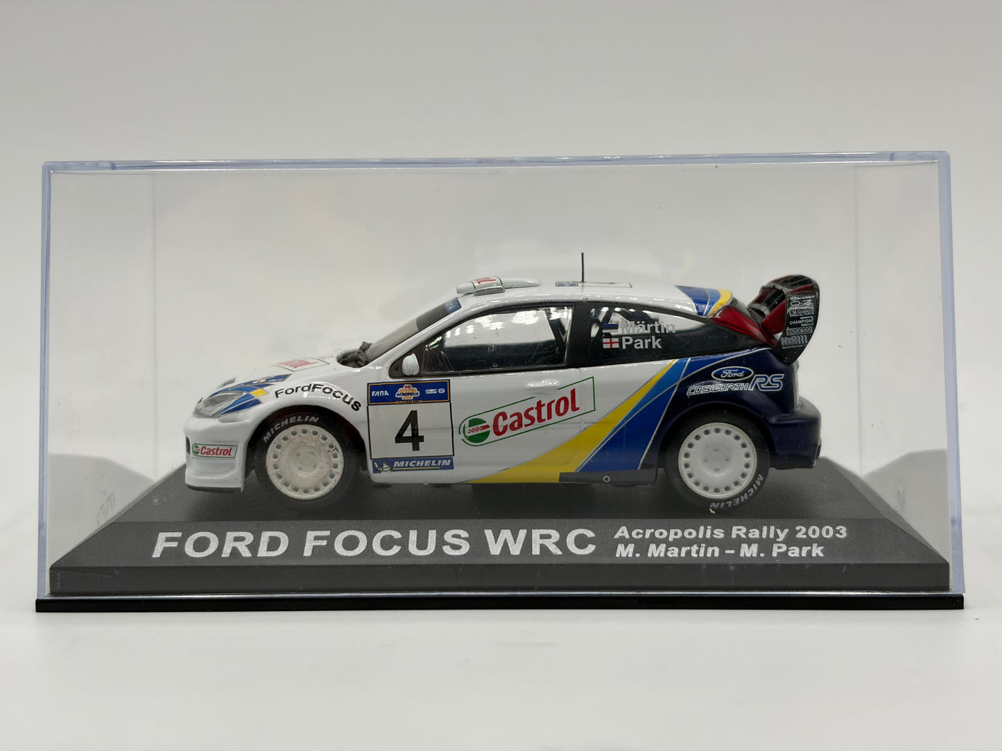 1/43 2003 Ford Focus WRC - Acropolis Rally - Martin / Park | Model Rally Car