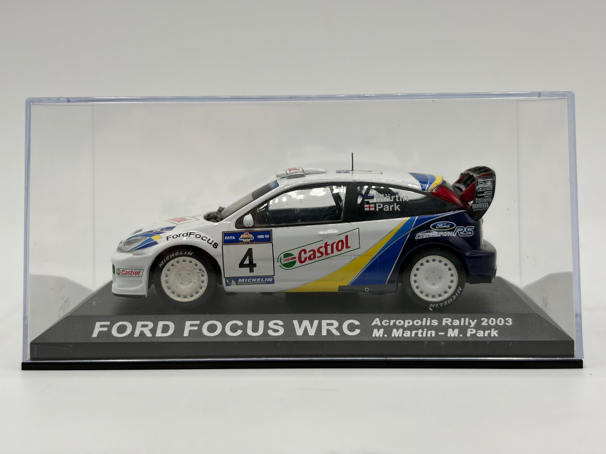 1/43 2003 Ford Focus WRC - Acropolis Rally - Martin / Park | Model Rally Car