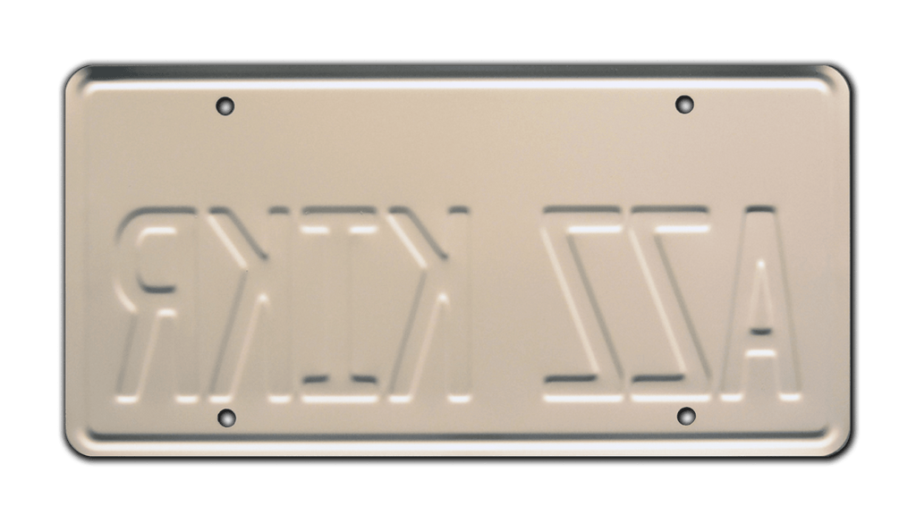 AZZ KIKR - Con Air - Malloy's Corvette | License Plate