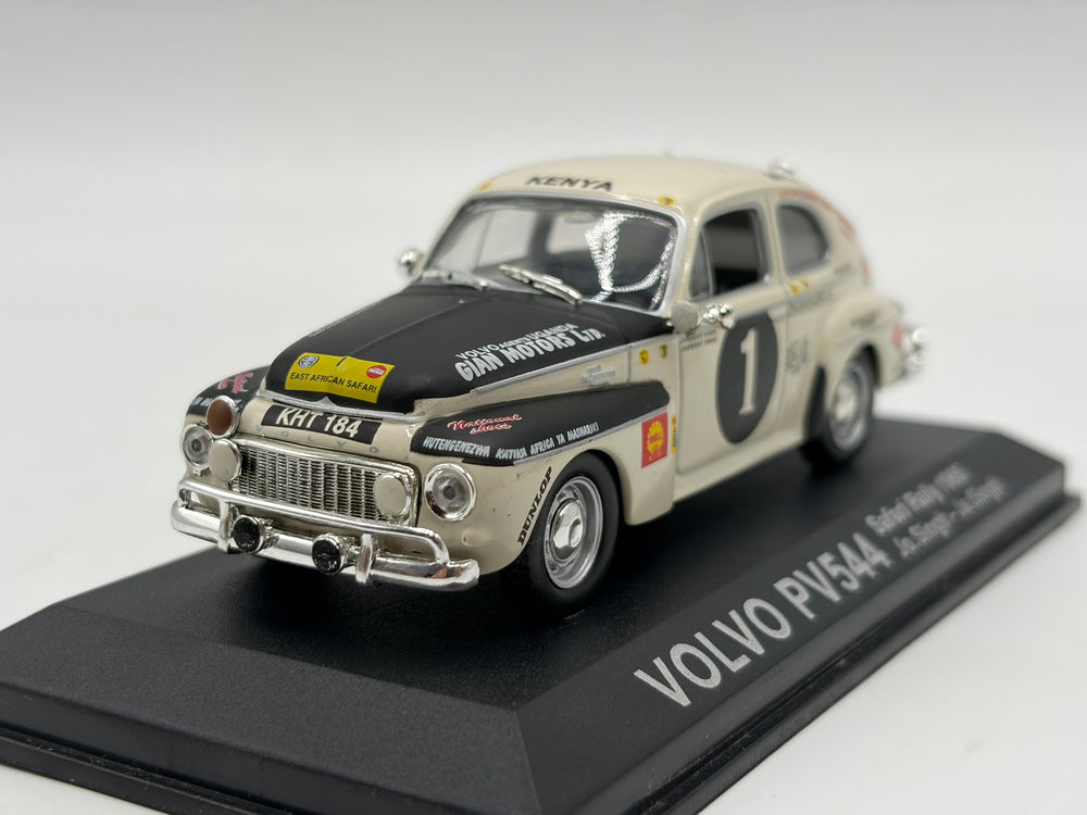 1/43 1965 Volvo PV544 - Safari Rally - Singh / Singh | Model Rally Car