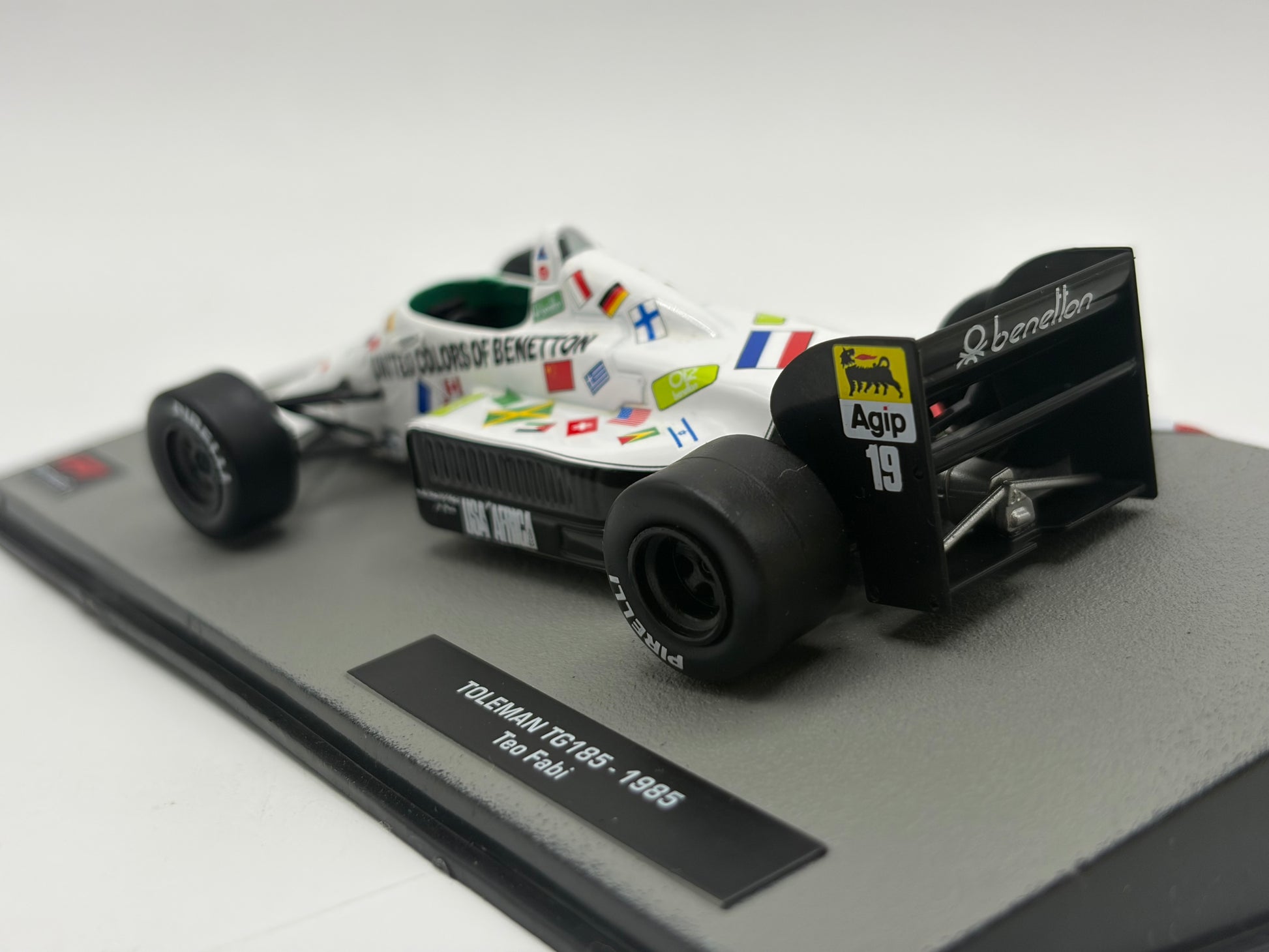 1/43 1985 Toleman TG185 - Teo Fabi | Model F1 Car