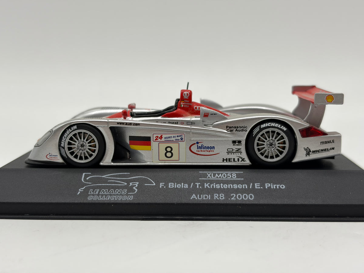 1/43 2000 Audi R8 - Biela / Ktristensen / Pirro - Onyx | Model Le Mans Car