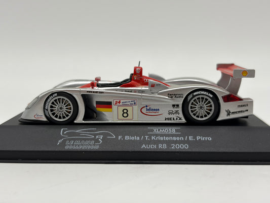 1/43 2000 Audi R8 - Biela / Ktristensen / Pirro - Onyx | Model Le Mans Car