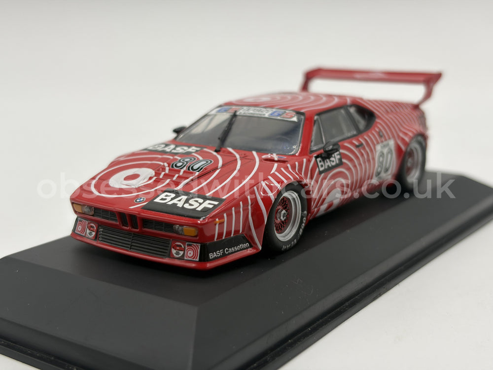 1/43 1980 BMW M1 Procar “BASF” - Hans-Georg Burger - Minichamps | Model Car