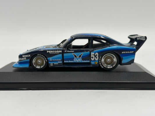1/43 1980 Ford Capri Turbo Zakspeed - Klaus Niedziedz - DRM | Model Car