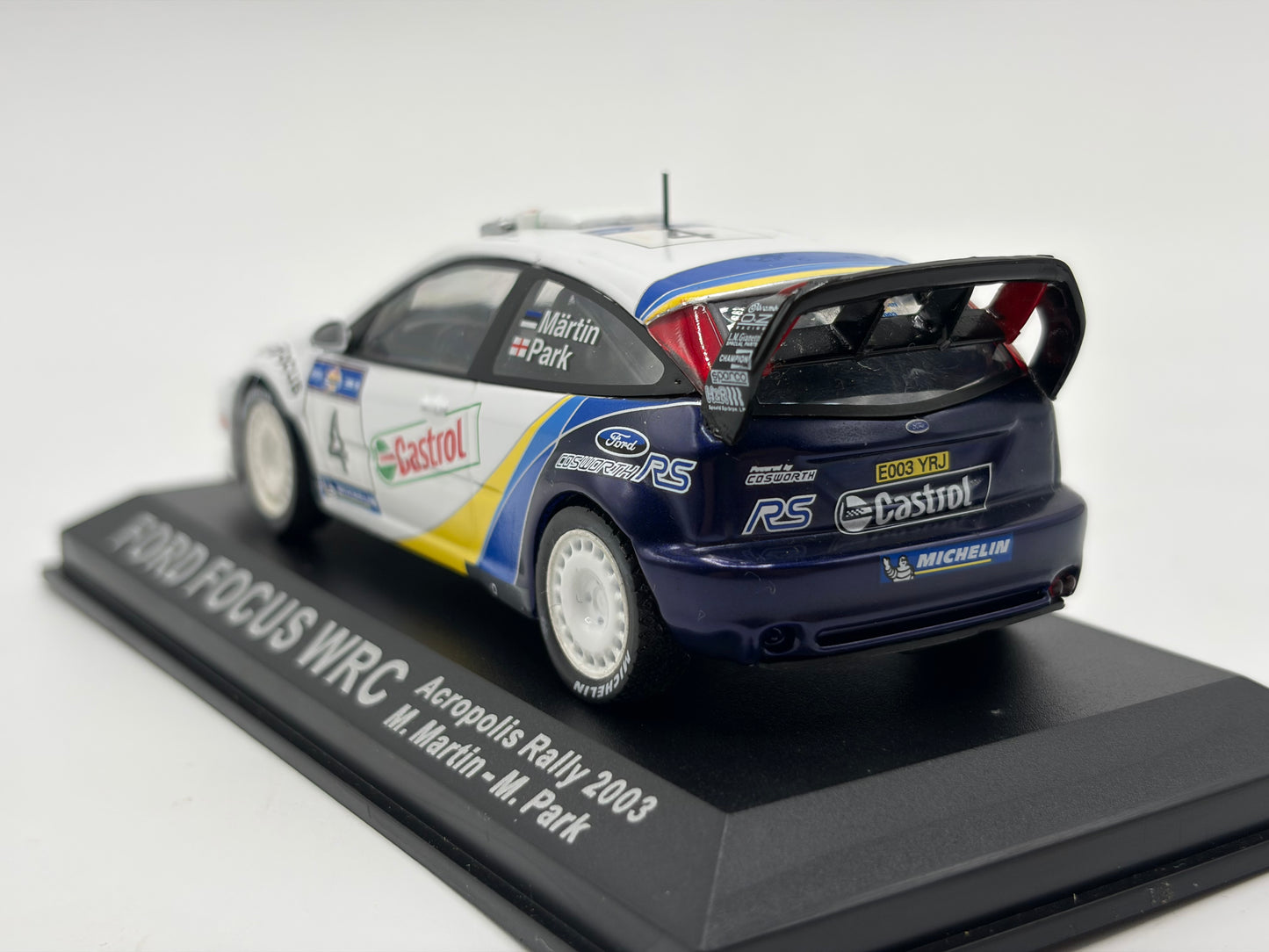 1/43 2003 Ford Focus WRC - Acropolis Rally - Martin / Park | Model Rally Car