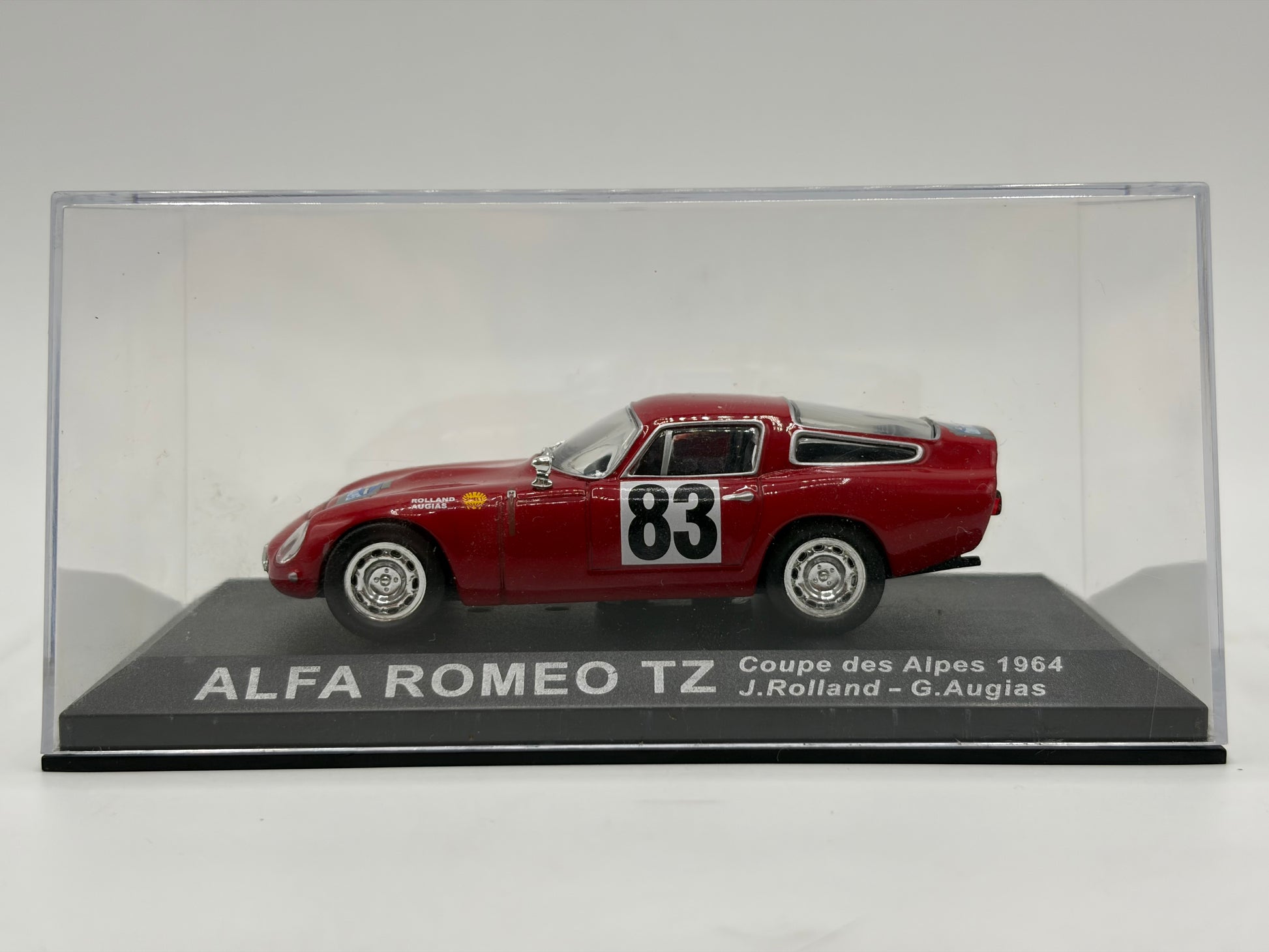 1/43 1964 Alfa Romeo TZ - Coupe des Alpes - Rolland / Augias | Model Rally Car