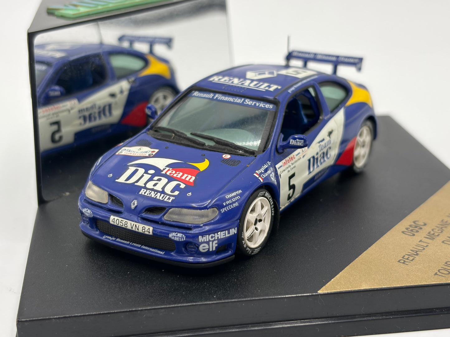 1/43 1996 Renault Megane Maxi - Tour de Corse - Bugalski / Chiaroni - Vitesse