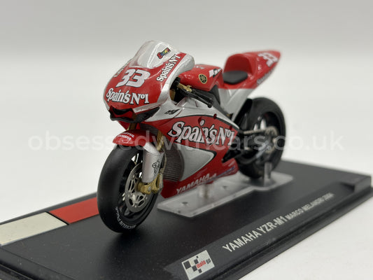 1/24 2004 Yamaha YZR-M1 - Marco Melandri | Racing Bike Model