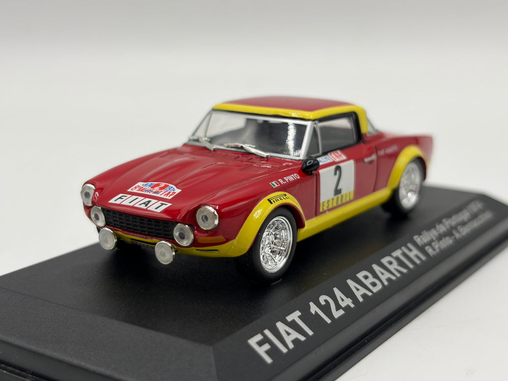 1/43 1974 Fiat 124 Abarth - Rallye de Portugal - Pinto / Bernacchini | Model Rally Car
