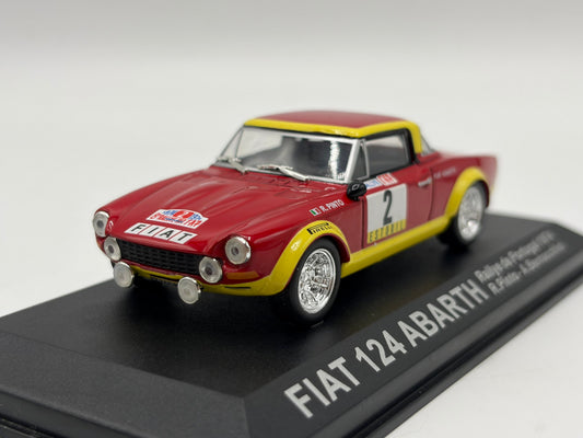1/43 1974 Fiat 124 Abarth - Rallye de Portugal - Pinto / Bernacchini | Model Rally Car