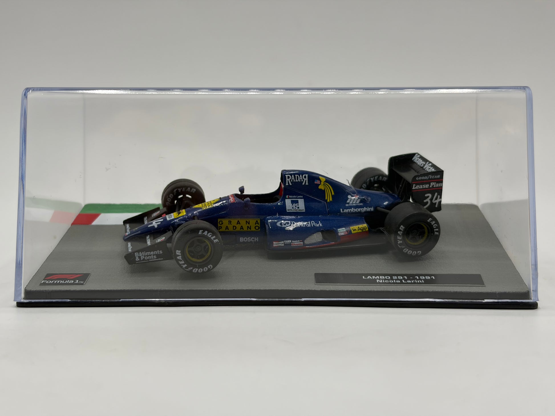 1/43 1991 Lambo 291 - Nicola Larini | Model F1 Car