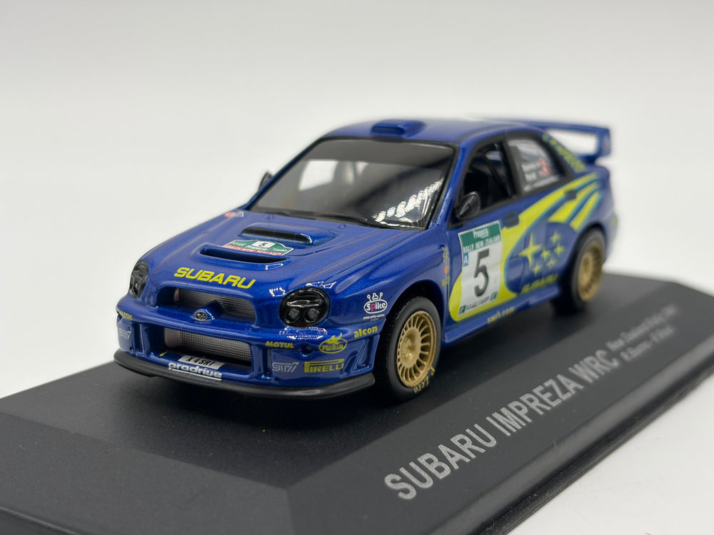 1/43 2001 Subaru Impreza WRC - New Zealand Rally - Burns / Reid | Model Rally Car