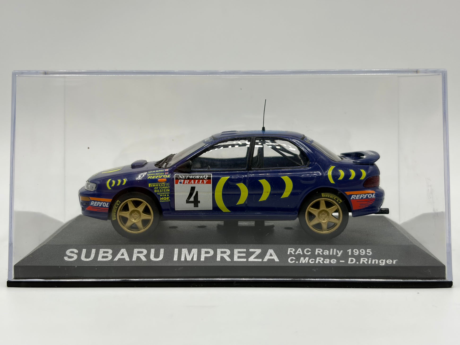 1/43 1995 Subaru Impreza - RAC Rally - McRae / Ringer | Model Rally Car