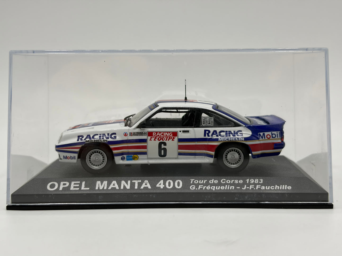 1/43 1983 Opel Manta 400 - Tour de Corse - Frequelin / Fauchille | Model Rally Car