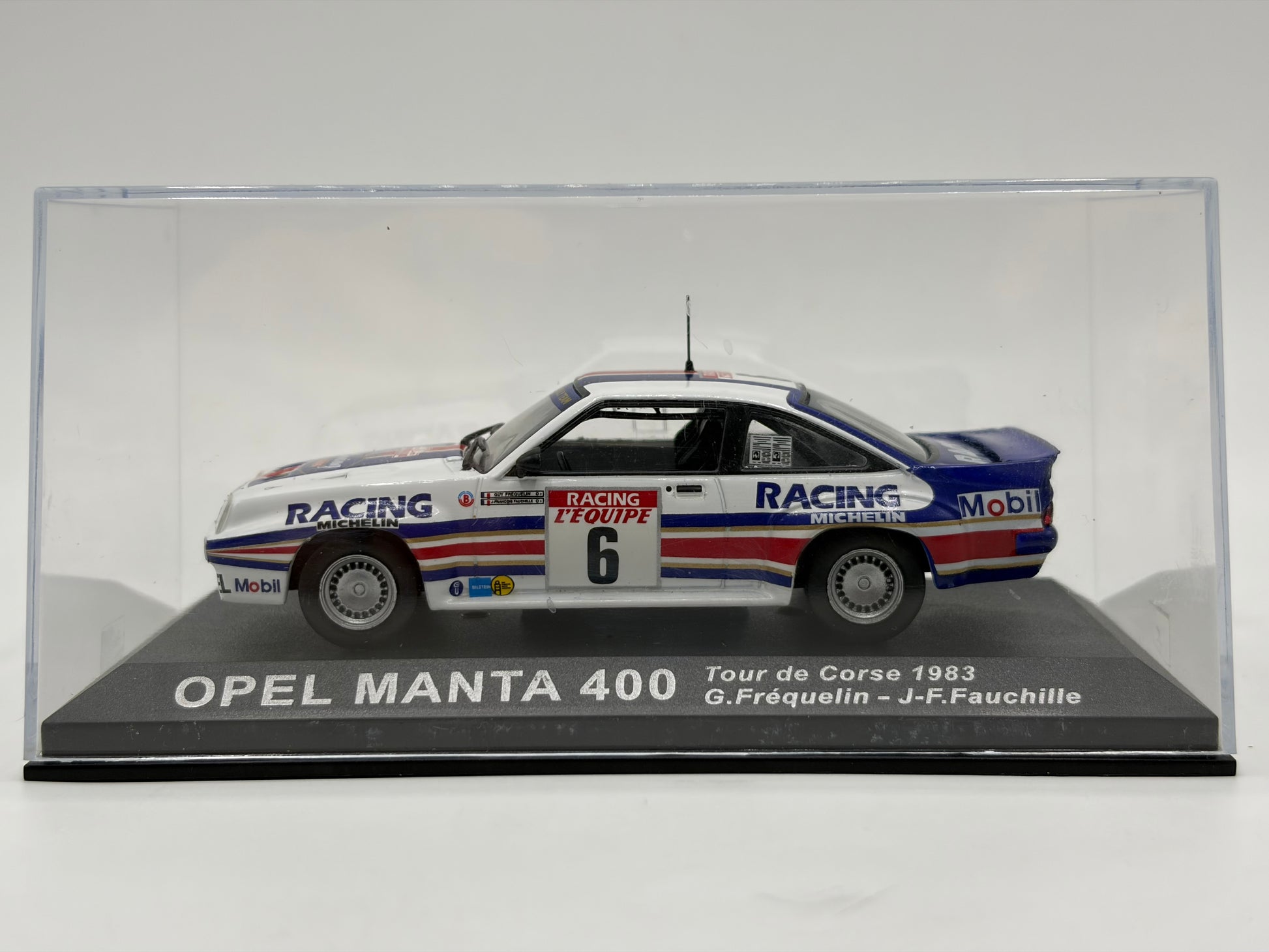 1/43 1983 Opel Manta 400 - Tour de Corse - Frequelin / Fauchille | Model Rally Car