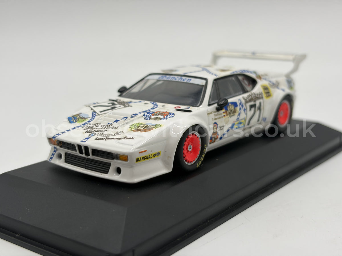 1/43 1981 BMW M1 - Danner / Bayern / Oberndorfer - Minichamps | Model Le Mans Car