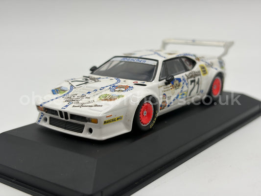 1/43 1981 BMW M1 - Danner / Bayern / Oberndorfer - Minichamps | Model Le Mans Car