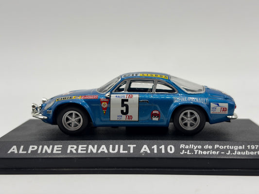 1/43 1973 Alpine Renault A110 - Rallye de Portugal - Therier / Jaubert | Model Rally Car