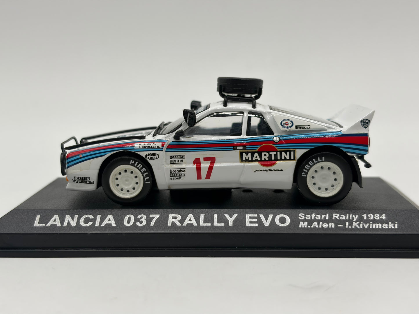 1/43 1984 Lancia 037 Rally Evo - Safari Rally - Alen / Kivimaki | Model Rally Car