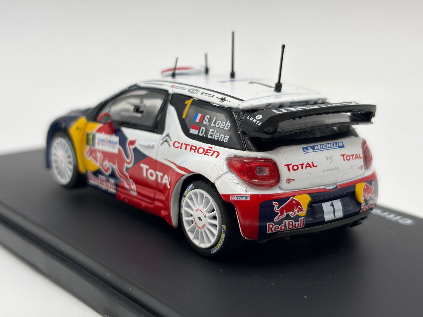 1/43 2012 Citroen DS3 WRC - Monte Carlo Rally - Loeb / Elena | Model Rally Car