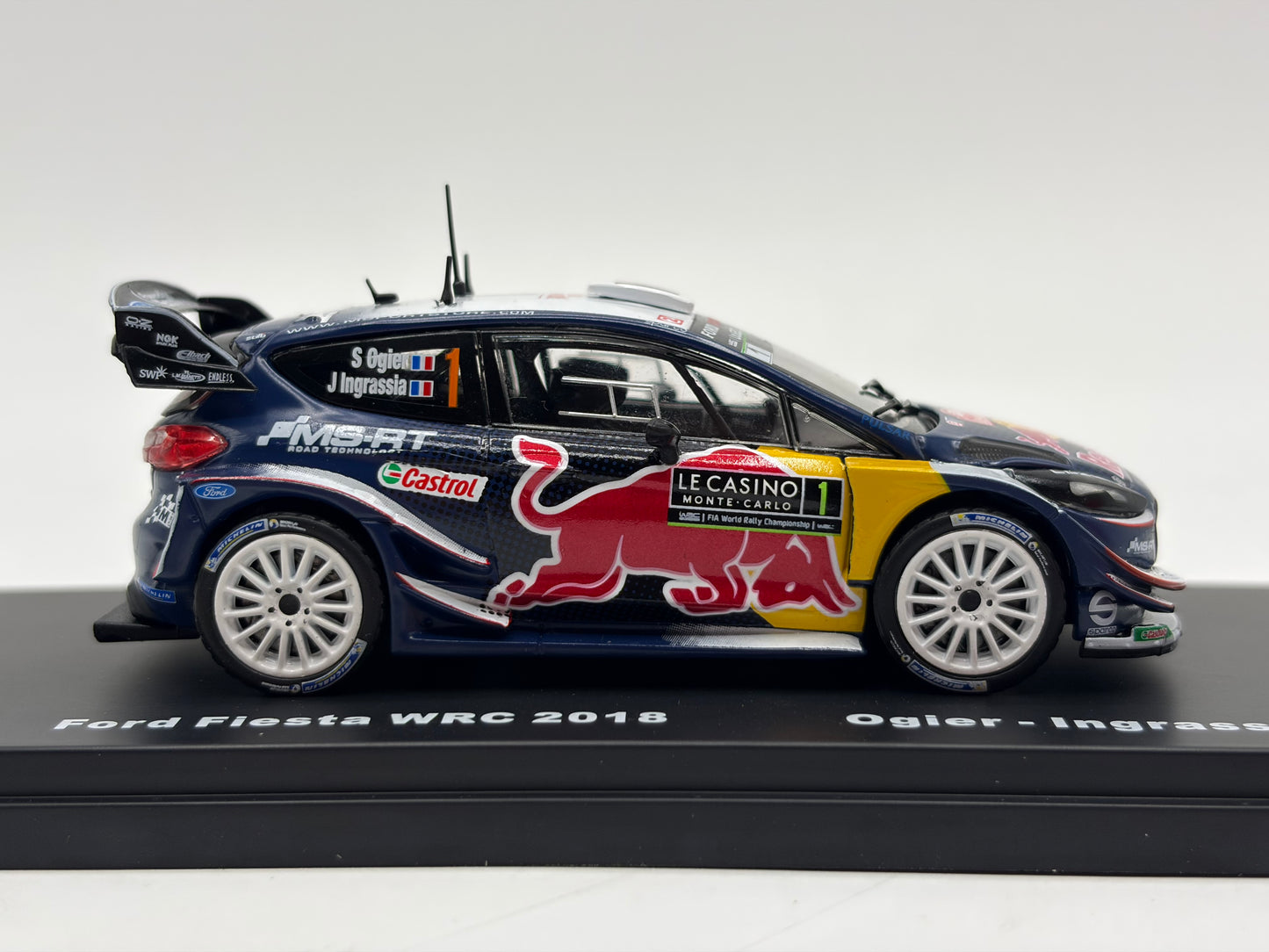 1/43 2018 Ford Fiesta WRC - Monte Carlo Rally - Ogier / Ingrassia | Model Rally Car