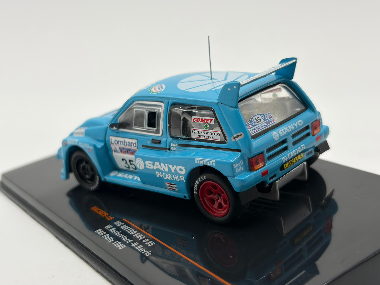 1/43 1986 MG Metro 6R4 - RAC Rally - Rutherford / Harris | Model Rally Car