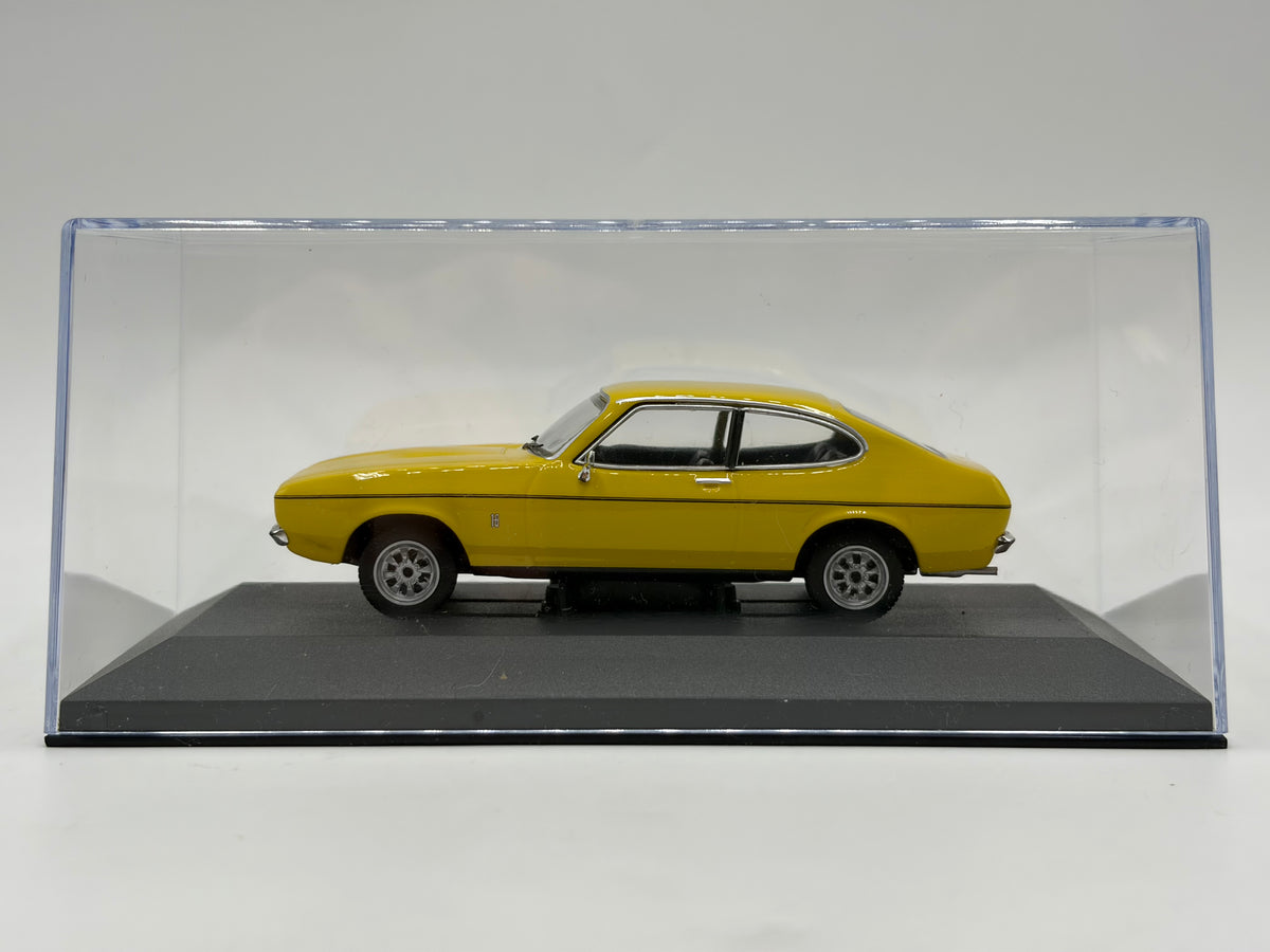 1/43 1977 Ford Capri Mk2 - Signal Yellow - Corgi Vanguards | Model Car