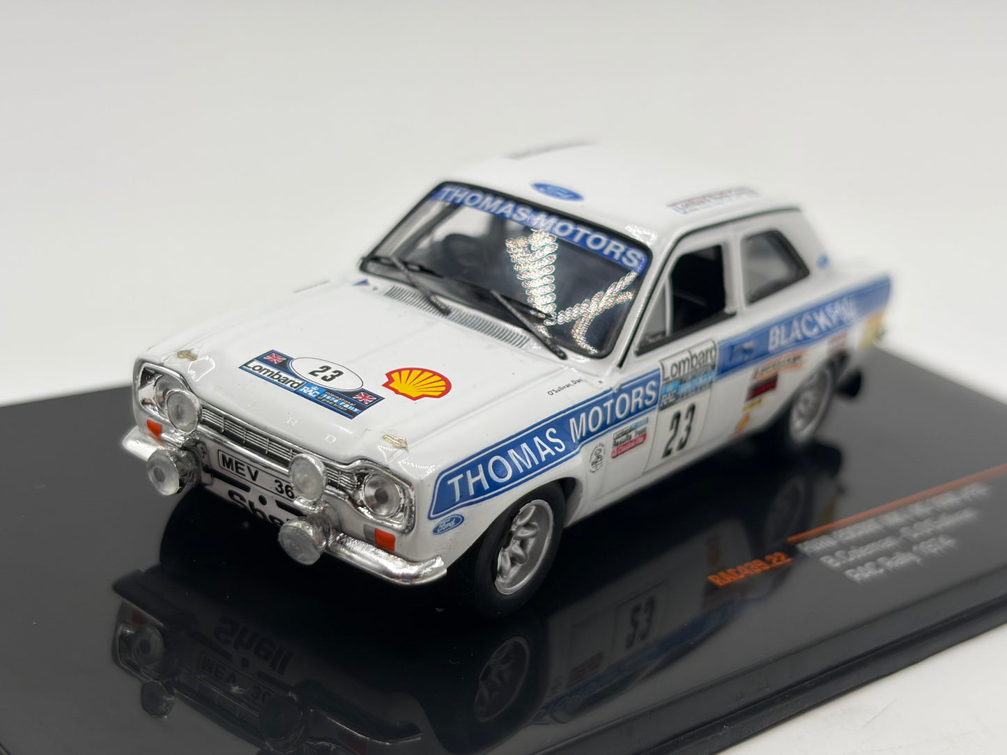 1/43 1974 Ford Escort MK1 RS1600 - RAC Rally - Coleman / O’Sullivan | Rally Model Car