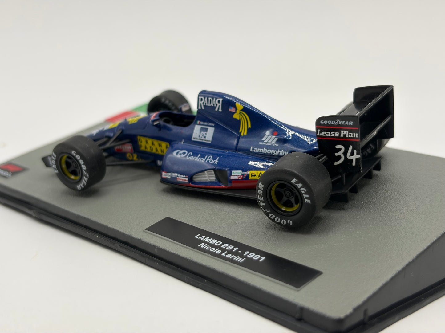 1/43 1991 Lambo 291 - Nicola Larini | Model F1 Car