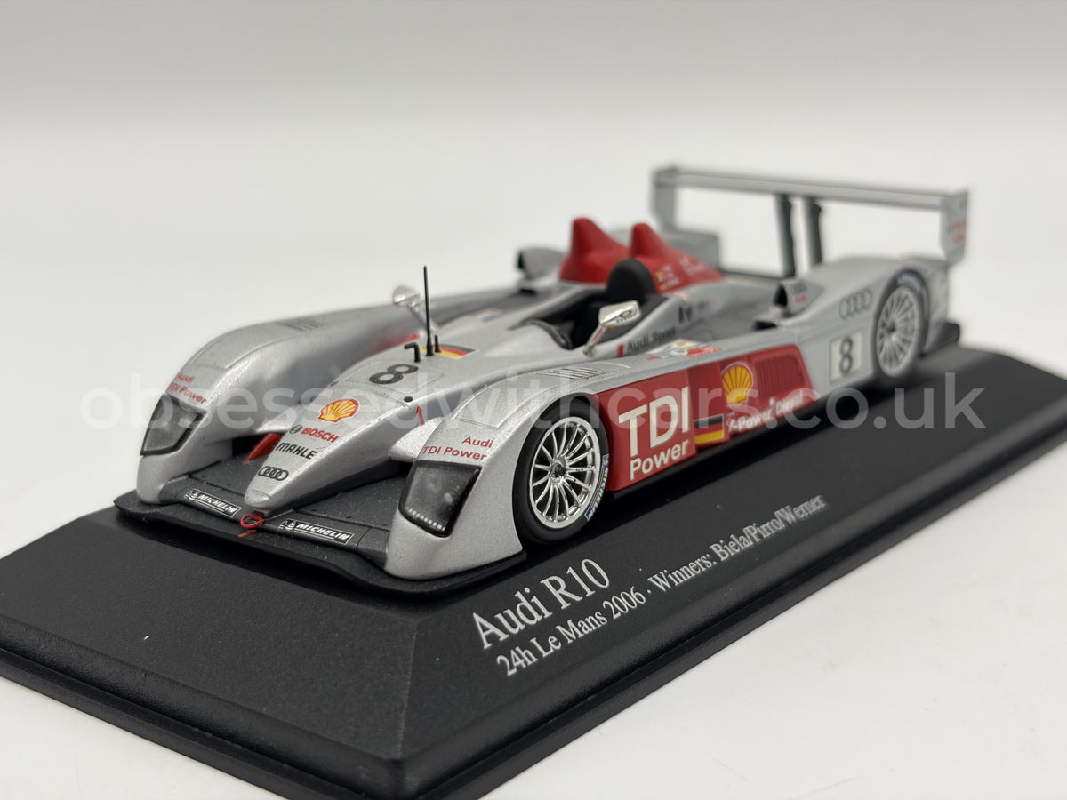 1/43 2006 Audi R10 TDI - Biela / Pirro / Werner - Minichamps | Model Le Mans Car