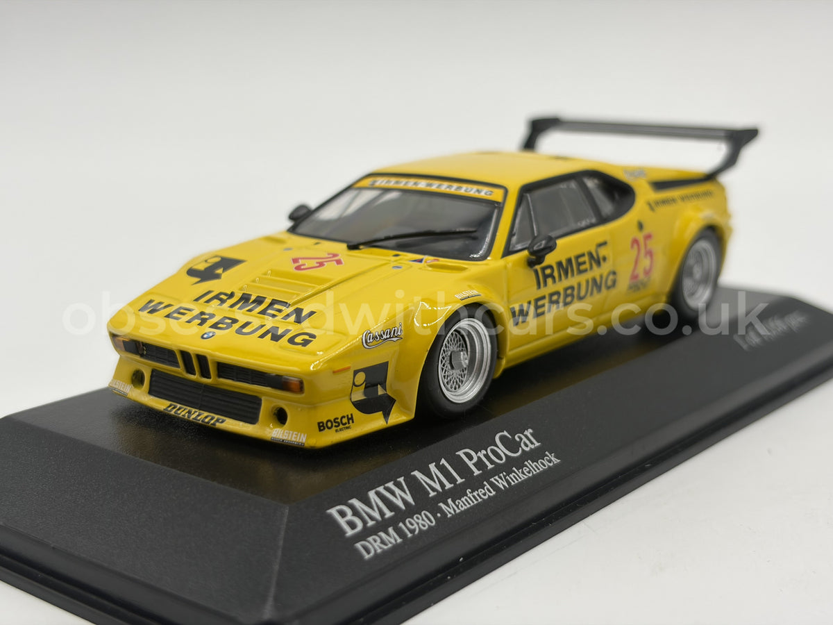 1/43 1980 BMW M1 - Manfred Winkelhock - DRM - Minichamps | Model Car