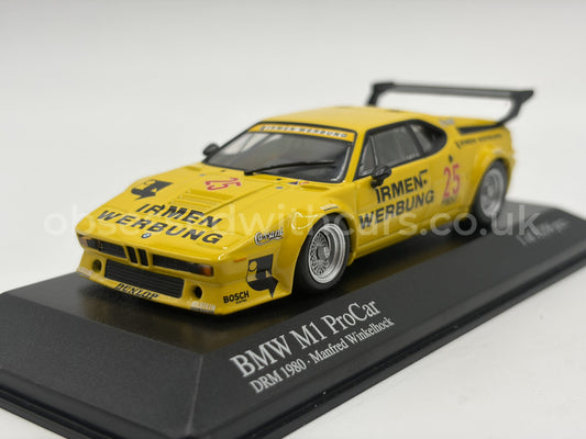 1/43 1980 BMW M1 - Manfred Winkelhock - DRM - Minichamps | Model Car