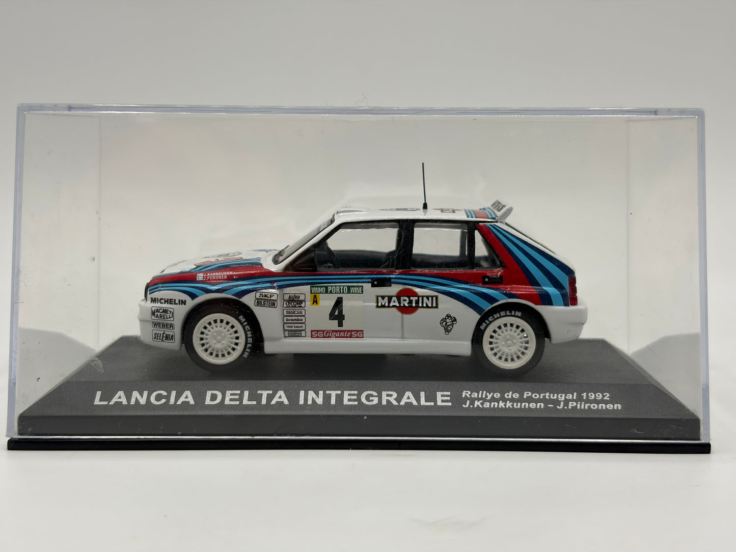 1/43 1992 Lancia Delta Integrale - Rallye de Portugal - Kankkunen / Piironen | Model Rally Car