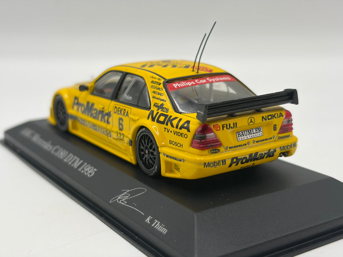1/43 1995 Mercedes C180 AMG - Kurt Thiim - DTM | Model Car