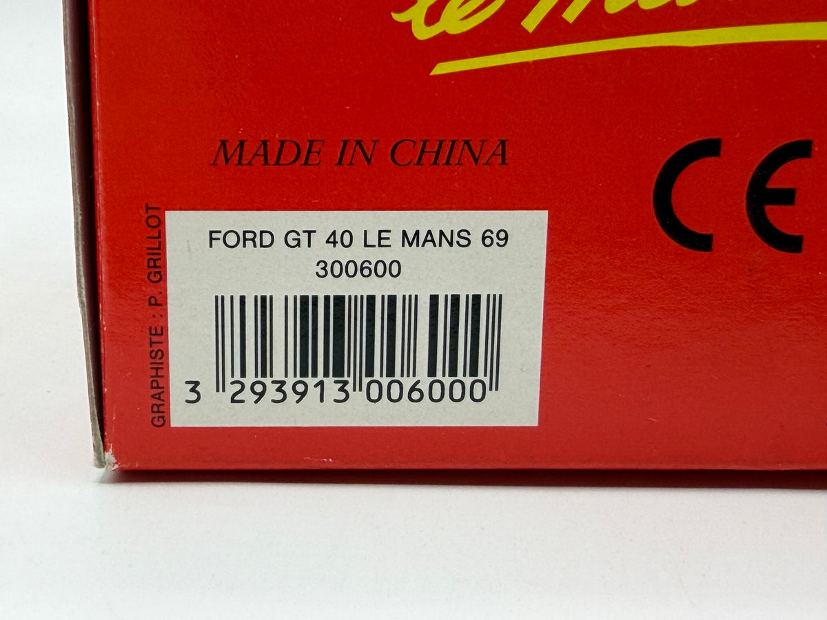 1/43 1969 Ford GT40 - Icxk / Oliver - Jouef Evolution | Model Le Mans Car
